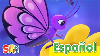 A Dormir Mariposa | Canciones Infantiles by Super Simple Español - Canciones Infantiles Y Más 476,411 views 10 months ago 3 minutes, 26 seconds