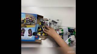 Розпаковка конструктора LEGO City Great Vehicles Транспортер перегонового багі з Rozetka