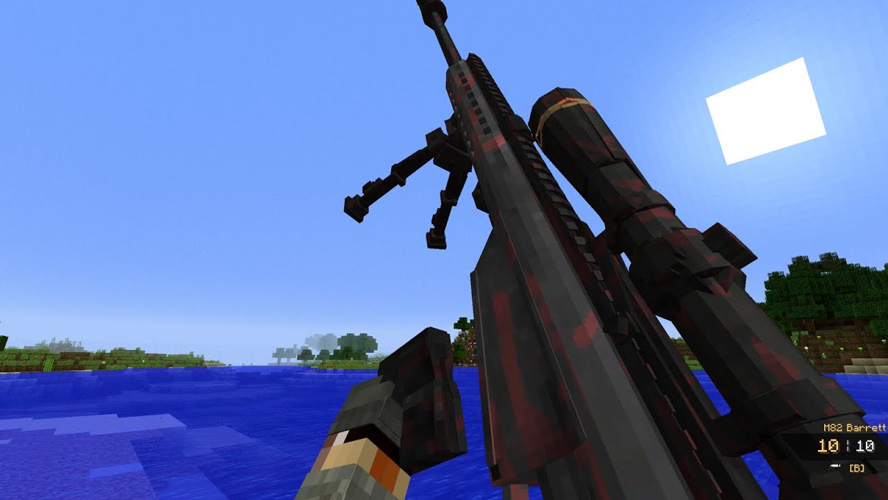 Die 5 BESTEN GUN MODS für Minecraft! - YouTube