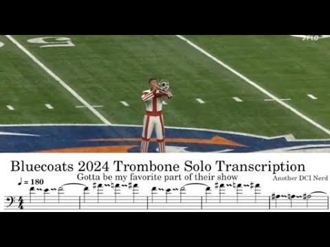 Bluecoats 2024 Trombone