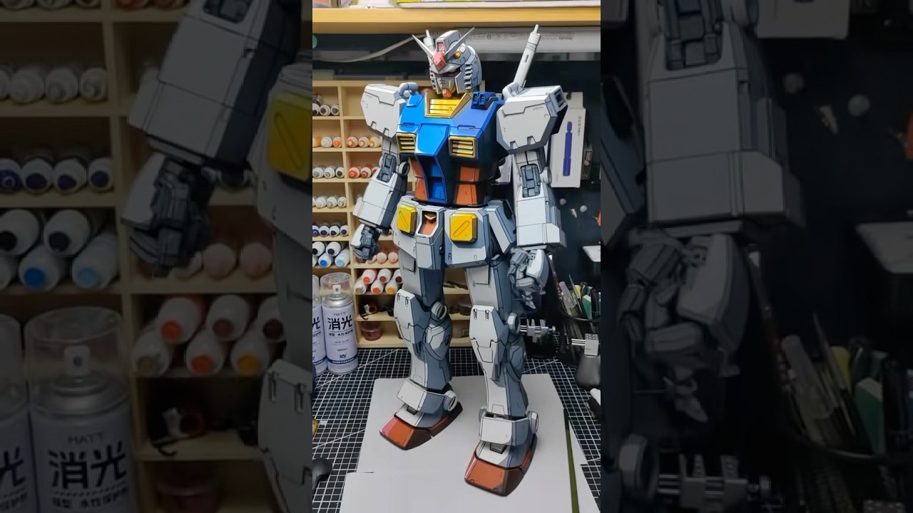 Phần 5 | Hướng dẫn vẽ 2D mô hình Megasize RX-78-2 GUNDAM | DOJO #custom #gundam #rx782gundam