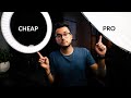 PRO VS CHEAP VIDEO LIGHT - Aputure 120D vs RING Light.