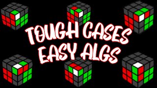 BEST Algorithms for the TOUGHEST F2L Cases! | Advanced F2L Cases | Advanced CFOP | The Rock Cuber