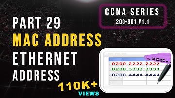 MAC Address Explained in Hindi | What is Ethernet Address | Networking Basics | CCNA 200-301 Part 29