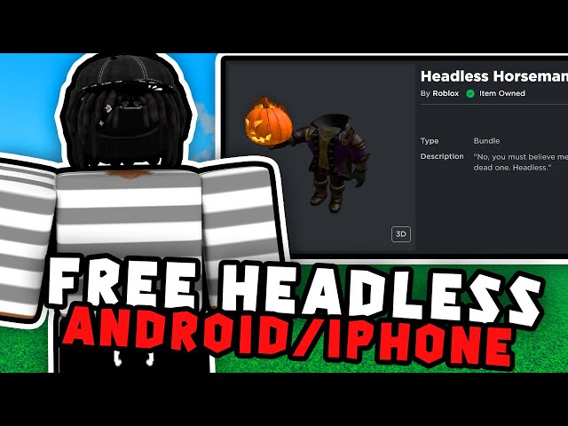 Roblox  Can you get Headless Horseman free? - GameRevolution