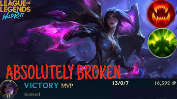 Kaisa is Absolutely Broken with this Build and Runes 1 kill per minute | Wild Rift Gameplay