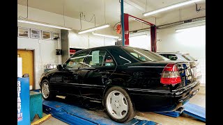 1999 Mercedes Benz C43 AMG Chassis Inspection