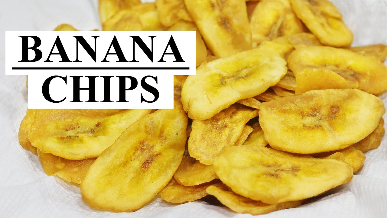 Crispy Banana Chips Sugar Less Banana Chips Recipe YouTube