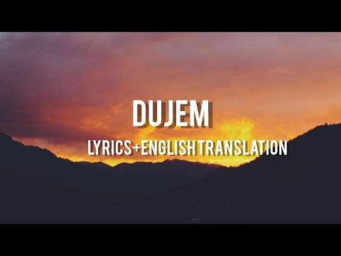 Butrint Imeri- Dujem(LYRICS+ENGLISH TRANSLATION)