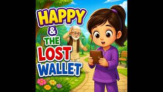 Happy and the Lost Wallet 💜 | Islamic Moral Story for Kids | Do the Right Thing