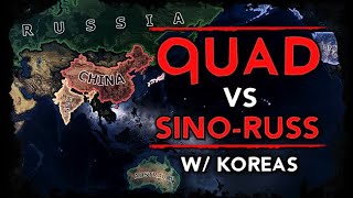 [HoI4] QUAD vs Sino-Russian Alliance w/ Koreas