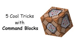 5 Cool Tricks With Command Blocks | Minecraft