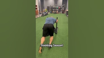 Targeting multiple muscle groups, sled pushes improve strength, endurance, and explosiveness. 🚀