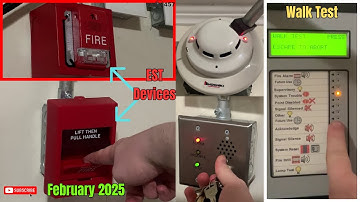 Full Fire Alarm System February 2025 Walk Test