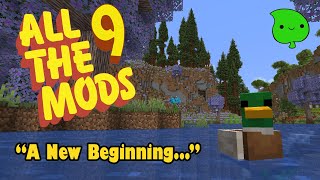 All the Mods 9! Ep. 1 #minecraft
