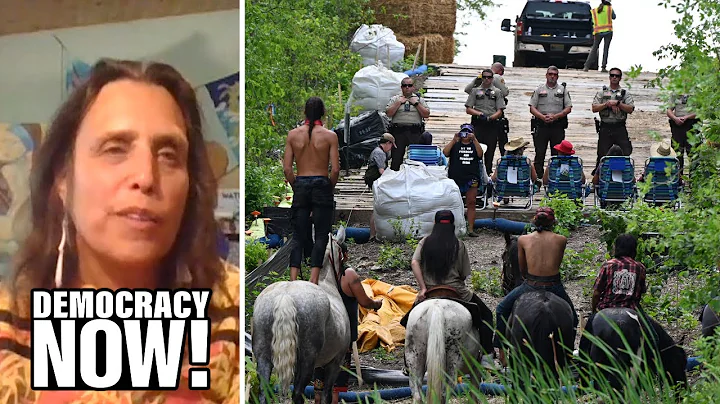 Just Out of Jail, Winona LaDuke Decries Militarize...