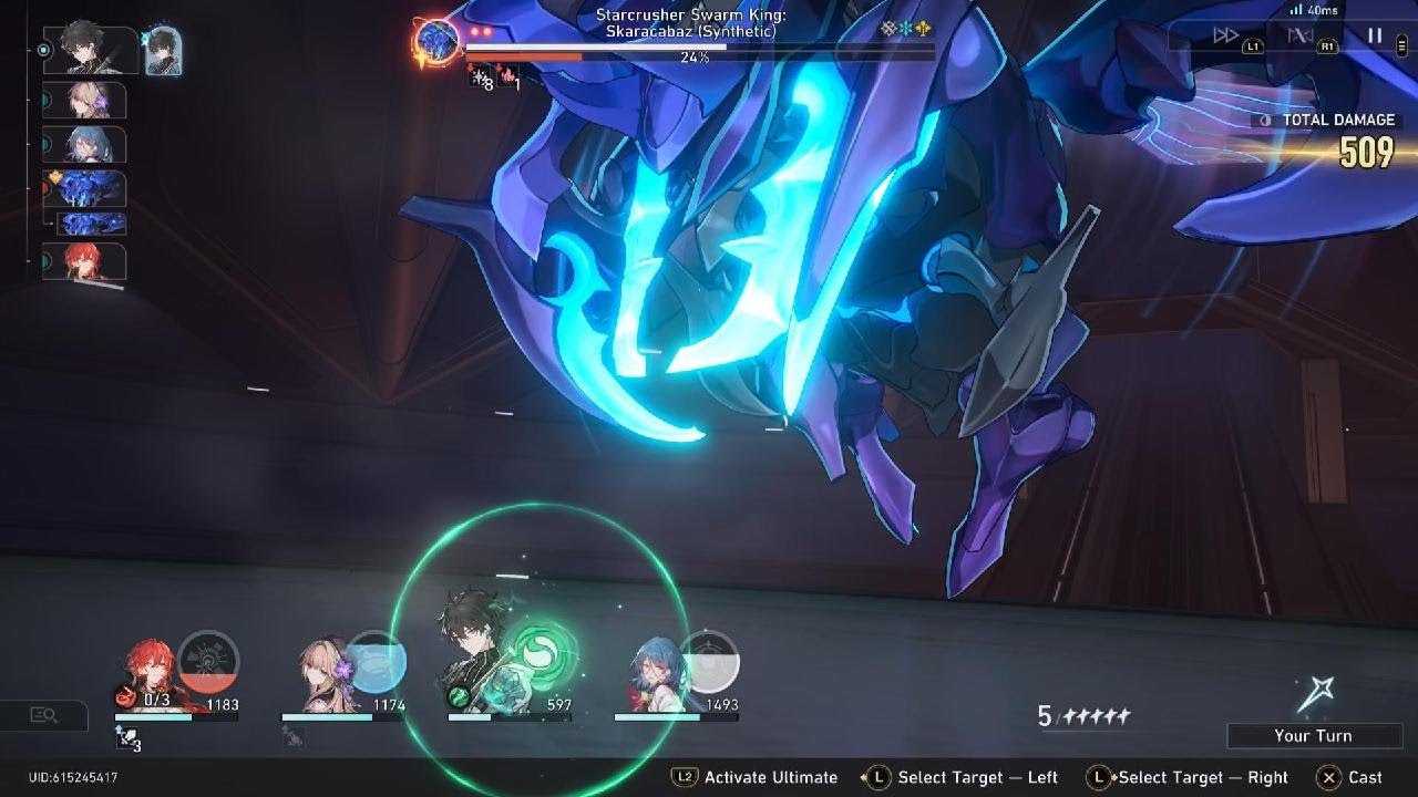 Honkai: Star Rail starcrusher swarm king boss fight