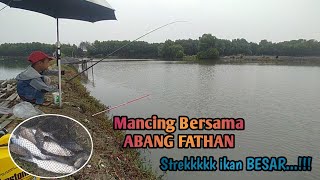 MANCING BERSAMA ABANG FATHAN.. PERTAMA IKUT MANCING DI TAMBAK MUARA TAWAR