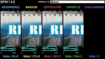 DDR / Alone  - SINGLE (DanceDanceRevolution A20)