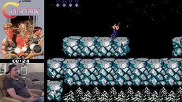 Contra (nes) - Full playthrough (no cheat, no code, no death)
