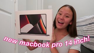 unboxing the 14 inch macbook pro!!