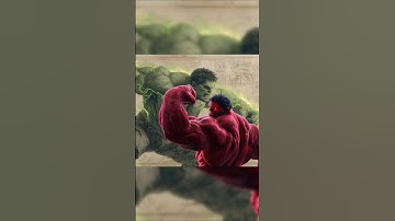 Red Hulk Angry On First Time !!