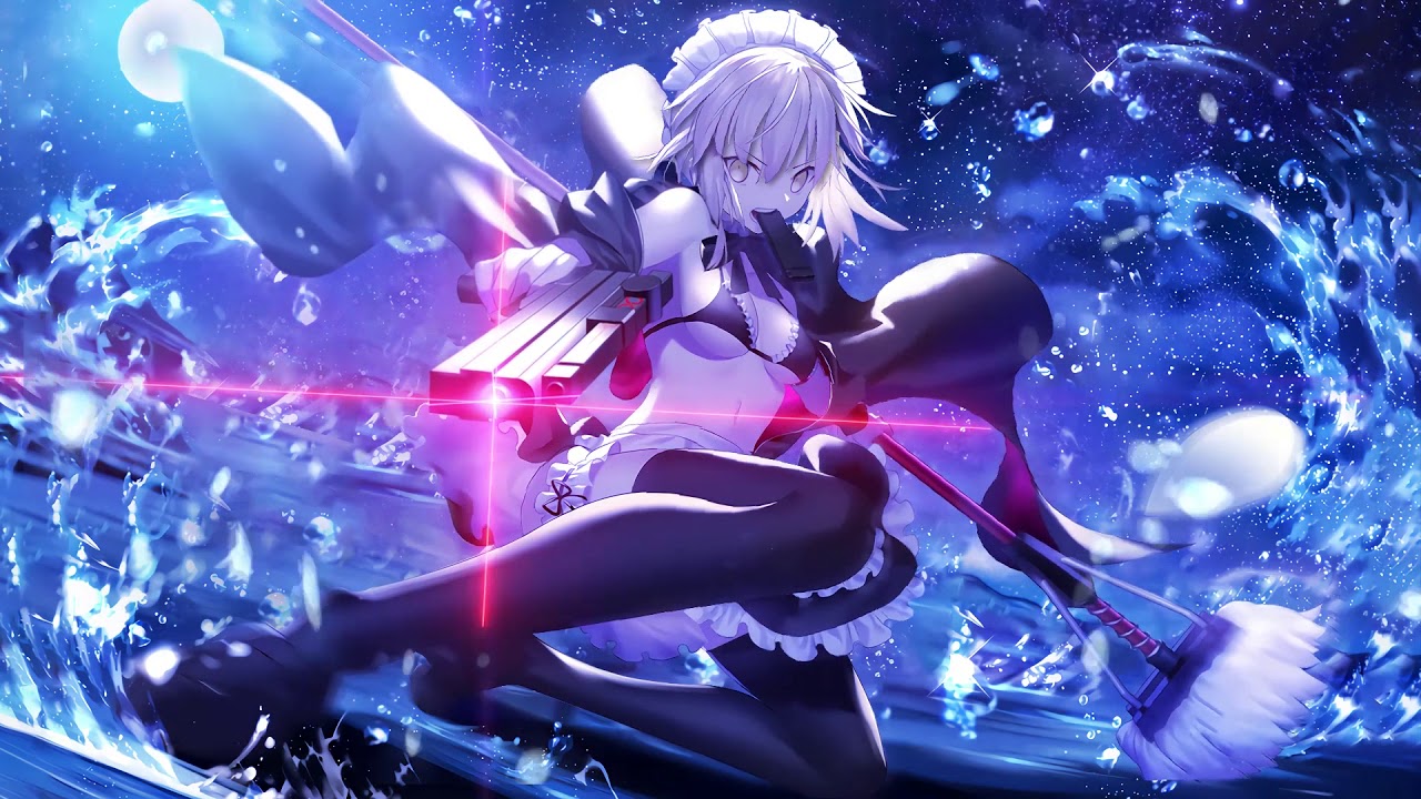 Wallpaper Engine 動圖桌面背景fgo黑saber Kuro Saber Aimer Penny Rain Piano Cover Youtube