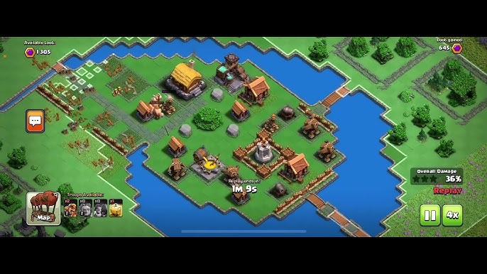 Wizard Valley, skip the bridge! #clashofclans #trampledamage #clancapi