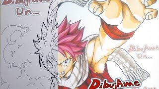 Drawing NATSU Dragneel (Fairy Tail). Speed drawing NATSU Dragneel