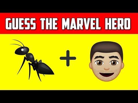 Can You Guess The Marvel Hero By Emoji? | Emoji Challenge | Emoji Movie Puzzles