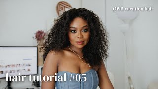 GORGEOUS SUMMER HAIR | LACE CLOSURE WIG INSTALL FT QUEEN WEAVE BEAUTY LTD | BONDING GLUE METHOD by Victoria Majule 1,960 views 1 year ago 8 minutes, 36 seconds