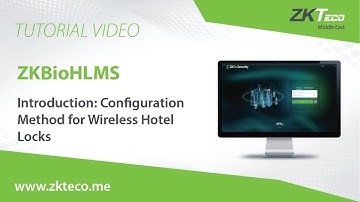 ZKBioHLMS - Introduction of a Configuration Method for Wireless Hotel Locks