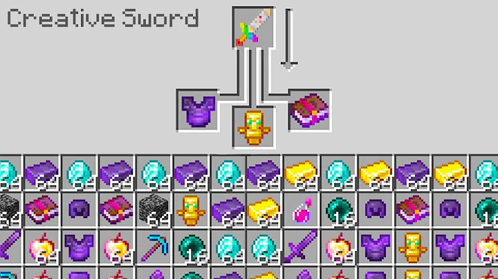 Minecraft UHC but I secretly used a CREATIVE MODE SWORD...