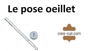 Comment Poser Des Oeillets Sur Le Cuir?