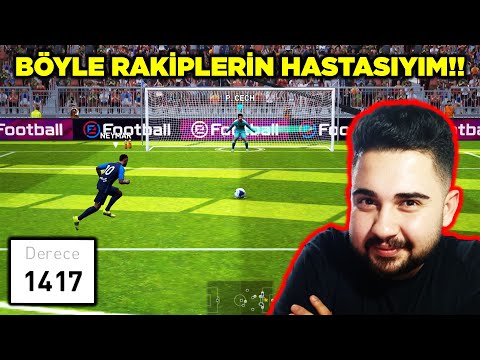 BÖYLE RAKİPLERİN HASTASIYIM!! EFOOTBALL PES 2021 MOBILE