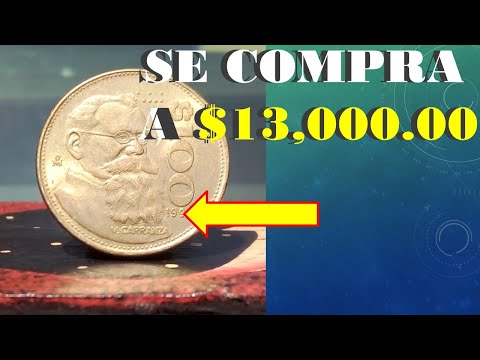 Moneda de 100 PESOS Venustiano Carranza ¿¿LAS TIENES?? 