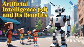 Artificial Intelligence (AI) and Its Benefits in Urdu | Noodle Doodle kids stories