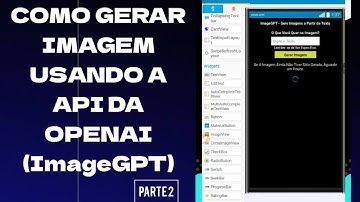 Como GERAR IMAGENS Com IA no SEU APP Feito No SKETCHWARE Usando A API DA OpenAI | Parte 2: Lógica