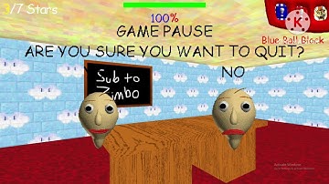 Mario what are you- AHHH/Baldis Basics 64 1.4.3 Port