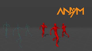 Anym: Working with High and Low Keyframe Densities