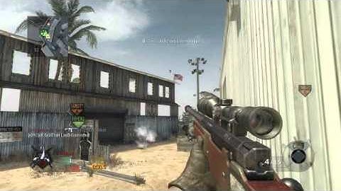 Black Ops: FaaRmeR - Epic  360 Quickscope - Firing Range