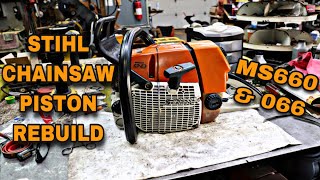 Stihl MS660 or 066 Piston & Rings Installation: A Complete Guide