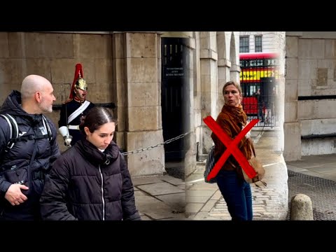 Royal Guard Teaches Cheeky Tourist A Lesson