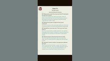 The Last Lesson - Class 12 Flamingo | Full Important Q&A | Exam 2025 Preparation | Board exams