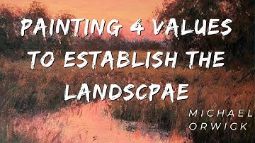 Demo, Painting Lesson, Arrangement of 3 or 4 masses.  Class 2 Part 2