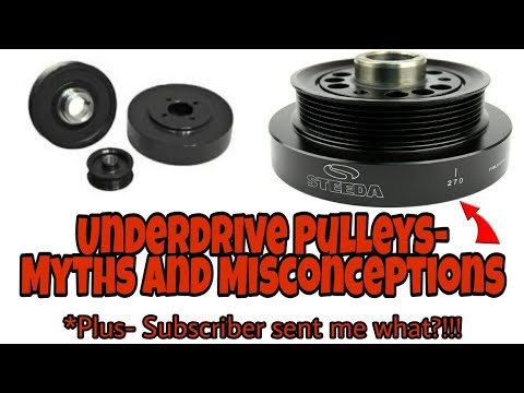 Video: Do underdrive pulleys ntxiv horsepower?