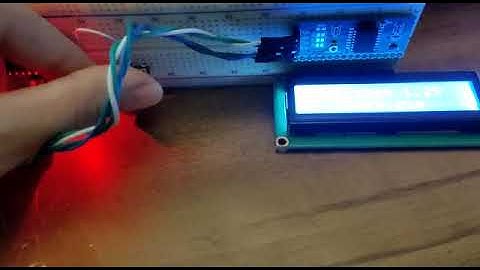 voltímetro, con pantalla lcd en i2c (programación y electrónica - Arduino)