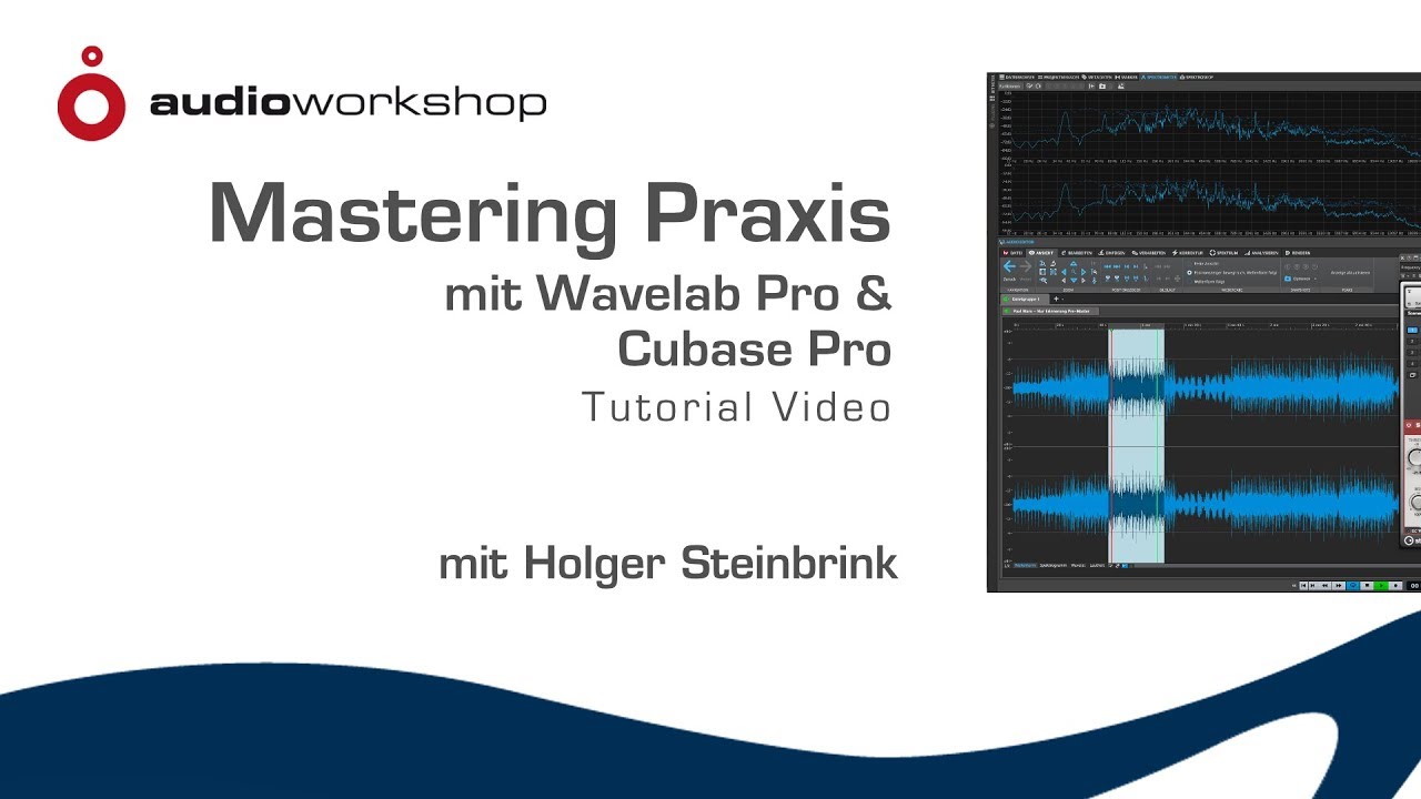 wavelab tutorial mastering