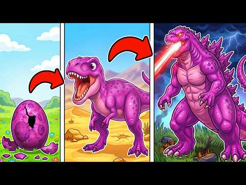 Evolving From EGG to UNKILLABLE Dinosaur!
