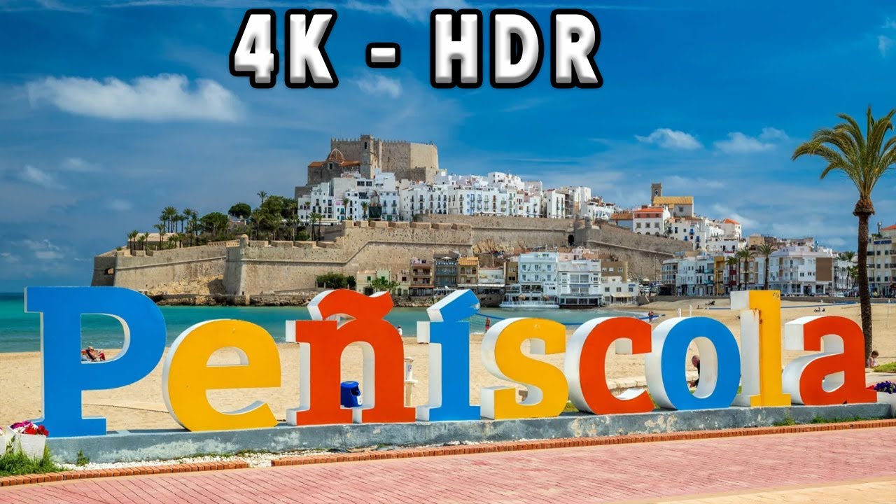 PEÑÍSCOLA | Walking Tour 4K HDR – Could This Be Spain’s Most Beautiful Coastal City?